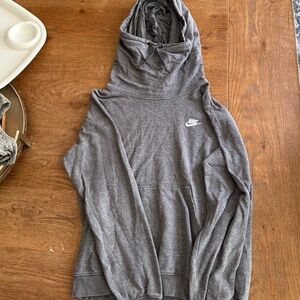Nike women’s  Gray Hoodie Sweater